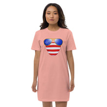 Load image into Gallery viewer, American Dude Abides - Organic Cotton T-Shirt Dress - Keen Eye Design