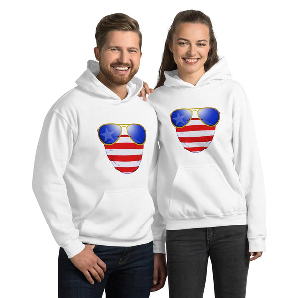 American Dude Abides - Unisex Heavy Blend Hoodie - Keen Eye Design