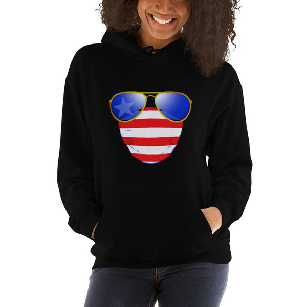 American Dude Abides - Unisex Heavy Blend Hoodie - Keen Eye Design