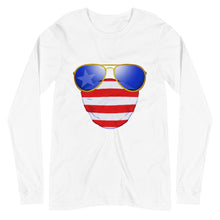 Load image into Gallery viewer, American Dude Abides - Unisex Long Sleeve Shirt - Keen Eye Design