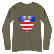 Load image into Gallery viewer, American Dude Abides - Unisex Long Sleeve Shirt - Keen Eye Design