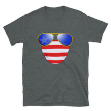 Load image into Gallery viewer, American Dude Abides - Unisex T-Shirt - Keen Eye Design