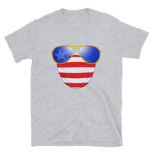 Load image into Gallery viewer, American Dude Abides - Unisex T-Shirt - Keen Eye Design