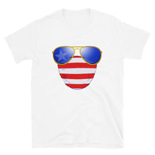 Load image into Gallery viewer, American Dude Abides - Unisex T-Shirt - Keen Eye Design