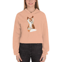 Load image into Gallery viewer, Baby Fox - Crop Hoodie - Keen Eye Design
