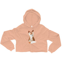 Load image into Gallery viewer, Baby Fox - Crop Hoodie - Keen Eye Design