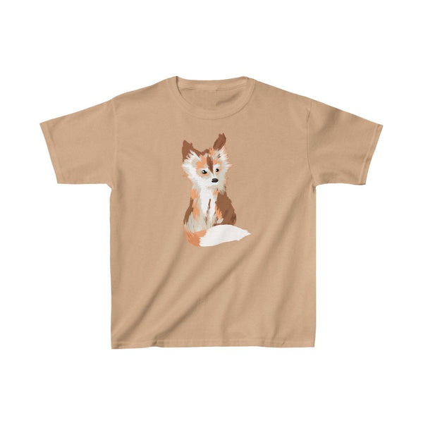 Baby Fox - Kids Heavy Cotton™ Tee - Keen Eye Design