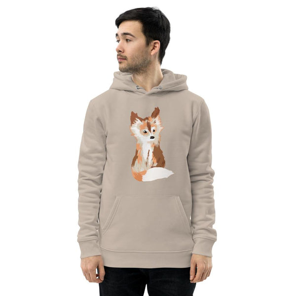 Baby Fox - Unisex Essential Eco Hoodie - Keen Eye Design