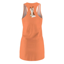 Load image into Gallery viewer, Baby Fox - Women's AOP Racerback Dress (Coral) - Keen Eye Design