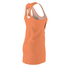 Load image into Gallery viewer, Baby Fox - Women's AOP Racerback Dress (Coral) - Keen Eye Design