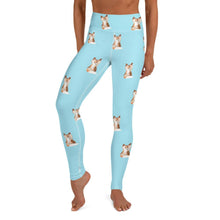 Load image into Gallery viewer, Baby Fox - Yoga Leggings (Blizzard Blue) - Keen Eye Design