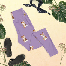 Load image into Gallery viewer, Baby Fox - Yoga Leggings (East Side) - Keen Eye Design