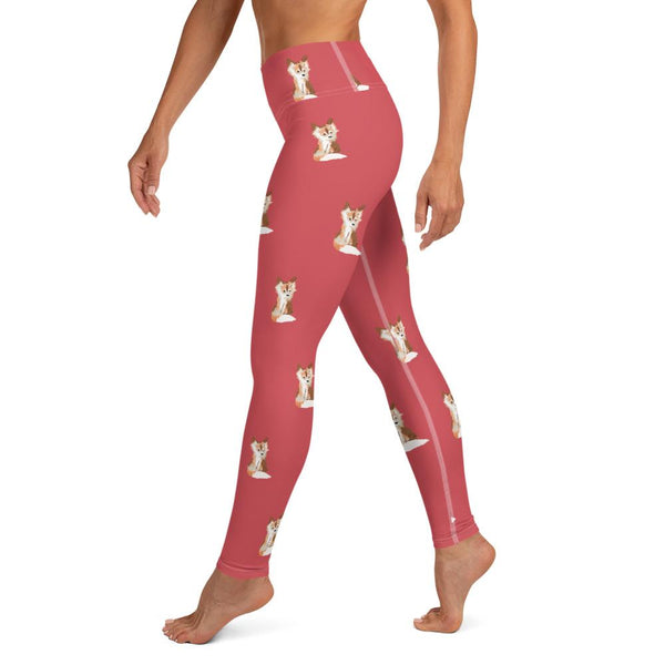 Baby Fox - Yoga Leggings (Mandy 2) - Keen Eye Design