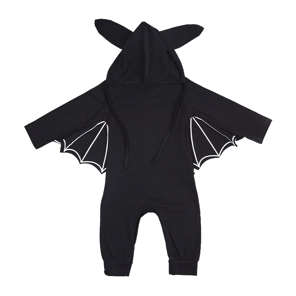 Bat Lives Matter Baby Bat Costume Halloween Jumpsuit Bat Romper with