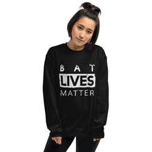Load image into Gallery viewer, Bat Lives Matter - Unisex Sweatshirt - Keen Eye Design