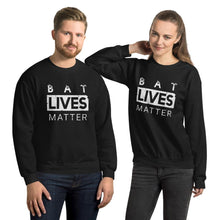Load image into Gallery viewer, Bat Lives Matter - Unisex Sweatshirt - Keen Eye Design