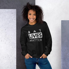 Load image into Gallery viewer, Bat Lives Matter - Unisex Sweatshirt - Keen Eye Design