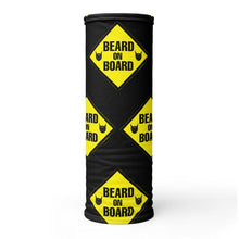 Load image into Gallery viewer, Beard On Board (V1) - Neck Gaiter (black) - Keen Eye Design