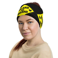 Load image into Gallery viewer, Beard On Board (V1) - Neck Gaiter (black) - Keen Eye Design