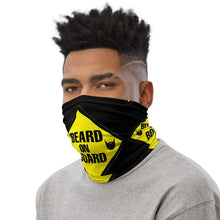 Load image into Gallery viewer, Beard On Board (V1) - Neck Gaiter (black) - Keen Eye Design