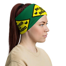 Load image into Gallery viewer, Beard On Board (V1) - Neck Gaiter (dark green) - Keen Eye Design