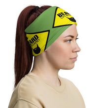 Load image into Gallery viewer, Beard On Board (V2) - Neck Gaiter (green) - Keen Eye Design