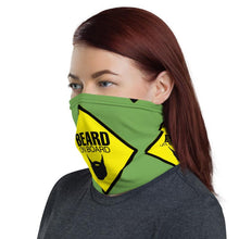 Load image into Gallery viewer, Beard On Board (V2) - Neck Gaiter (green) - Keen Eye Design