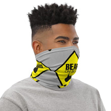 Load image into Gallery viewer, Beard On Board (V2) - Neck Gaiter (grey) - Keen Eye Design