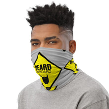 Load image into Gallery viewer, Beard On Board (V2) - Neck Gaiter (grey) - Keen Eye Design
