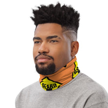Load image into Gallery viewer, Beard On Board (V2) - Neck Gaiter (orange) - Keen Eye Design