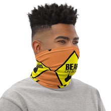 Load image into Gallery viewer, Beard On Board (V2) - Neck Gaiter (orange) - Keen Eye Design