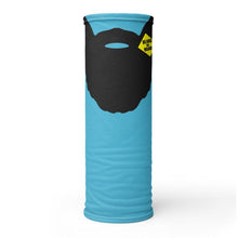 Load image into Gallery viewer, Beard On Board (V3) - Neck Gaiter (blue) - Keen Eye Design