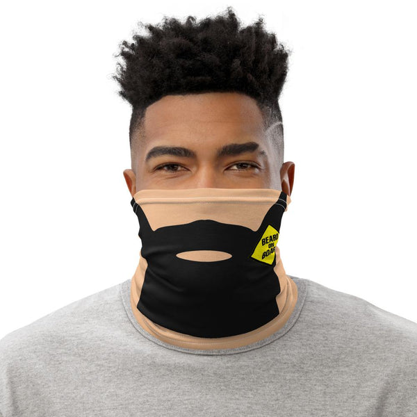 Beard On Board (V3) - Neck Gaiter (nude) - Keen Eye Design