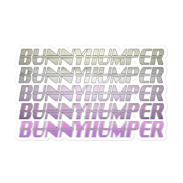 Bunnyhumper Retro - Bubble-free stickers - Keen Eye Design