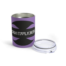 Load image into Gallery viewer, CRUSTRYFLICKER Mojo - Tumbler 10oz (Purple) - Keen Eye Design