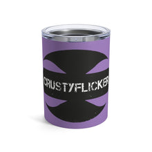 Load image into Gallery viewer, CRUSTRYFLICKER Mojo - Tumbler 10oz (Purple) - Keen Eye Design