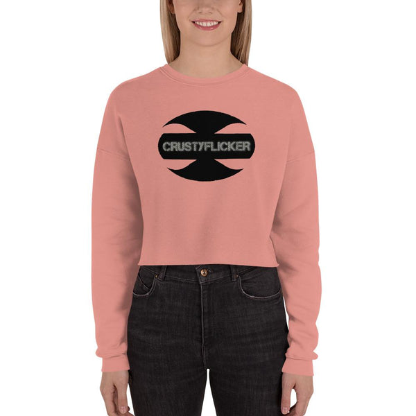 CRUSTYFLICKER - Crop Sweatshirt - Keen Eye Design