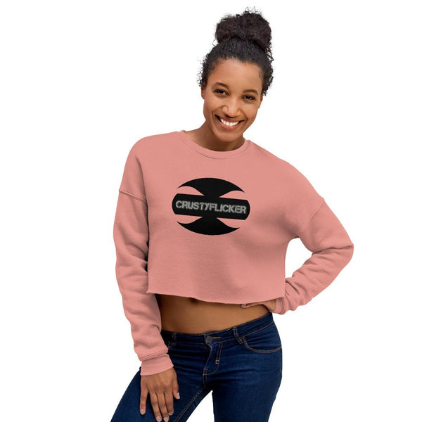 CRUSTYFLICKER - Crop Sweatshirt - Keen Eye Design