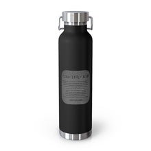 Load image into Gallery viewer, CRUSTYFLICKER Dogtag - 22oz Vacuum Insulated Bottle - Keen Eye Design