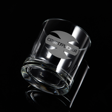 Load image into Gallery viewer, CRUSTYFLICKER Dogtag - 8oz / 11oz Wine Glass Beer Glass - Keen Eye Design