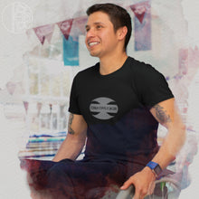 Load image into Gallery viewer, CRUSTYFLICKER Dogtag - AOP Men's Athletic T-shirt - Keen Eye Design