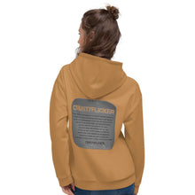 Load image into Gallery viewer, CRUSTYFLICKER Dogtag - AOP Unisex Hoodie (dawn) - Keen Eye Design