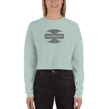 Load image into Gallery viewer, CRUSTYFLICKER Dogtag - Crop Sweatshirt - Keen Eye Design