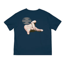 Load image into Gallery viewer, CRUSTYFLICKER Dogtag Hand - Unisex Fuser T-shirt - Keen Eye Design