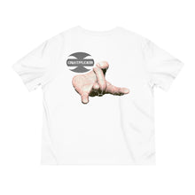 Load image into Gallery viewer, CRUSTYFLICKER Dogtag Hand - Unisex Fuser T-shirt - Keen Eye Design