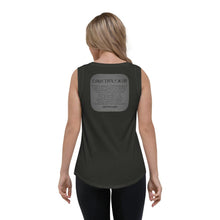 Load image into Gallery viewer, CRUSTYFLICKER Dogtag - Ladies' Cap Sleeve T-Shirt - Keen Eye Design