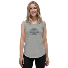 Load image into Gallery viewer, CRUSTYFLICKER Dogtag - Ladies' Cap Sleeve T-Shirt - Keen Eye Design
