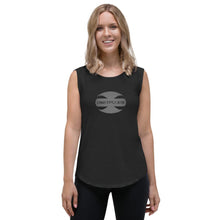 Load image into Gallery viewer, CRUSTYFLICKER Dogtag - Ladies' Cap Sleeve T-Shirt - Keen Eye Design