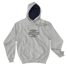 Load image into Gallery viewer, CRUSTYFLICKER Dogtag - Men's Champion Hoodie - Keen Eye Design