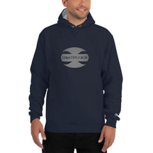 Load image into Gallery viewer, CRUSTYFLICKER Dogtag - Men's Champion Hoodie - Keen Eye Design